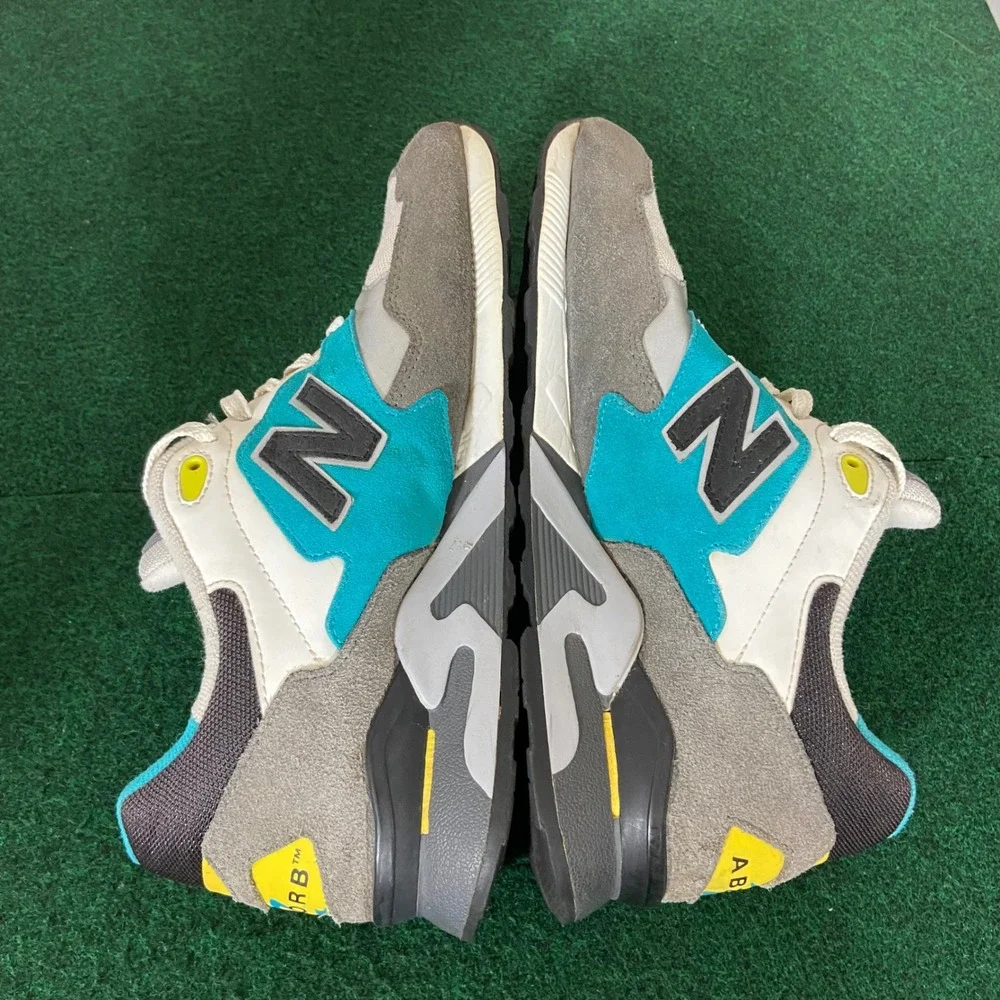 New Balance 878 Mens 10.5 Grey Teal ML878AAC ABZORB Running Shoes